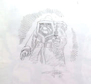 Route vers l'enfer - Avec un dessin original signé.  par Goossens Daniel:  - Image 2