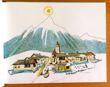 Schellen-Ursli. Ein Engadiner Bilderbuch. 