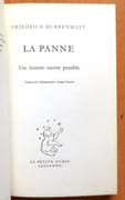 La panne. Une histoire encore possible.  par Dürrenmatt Friedrich:  - Image 2