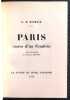 Paris (notes d'un vaudois). . Ramuz Charles Ferdinand: 