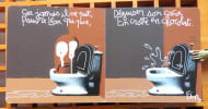 L&eacute;on l'&eacute;tron. Un livre tr&egrave;s marron en cacama&iuml;eu. . Killoffer: 
