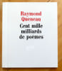 Cent mille milliards de po&egrave;mes. . Queneau Raymond: 