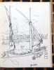 Notre terre et ses gens. Dessins de G&eacute;a Augsbourg. . Cingria Charles-Albert, Augsbourg G&eacute;a: 