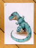 Tyrannosaurus flex. . Olius: