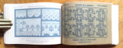 Alphabet de la brodeuse. Lettres, chiffres, monogrammes et ornements à points comptés suivis d'une série de modèles avec calques pour broderie de blanc.  par  - Image 5