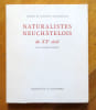 Naturalistes neuch&acirc;telois du XXe si&egrave;cle. . Dubois Georges: 