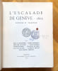 L'escalade de Gen&egrave;ve 1602. Histoire et tradition. . Collectif- Paul-F. Geisendorf, Henri Grandjean - Bernard Gagnebin - Louis Blondel - Andr&eacute; Burger - ...