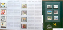 Timbres autour de l'Art suisse - Utilisables pour la poste suisse.. Collectif - Hans Erni, Giovanni Giacometti, Max Buri, Cuno Amiet, F&eacute;lix ...