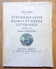 Synthèses littéraires et extra littéraires. . Dorgelès Roland (prés.), Gus Bofa: 