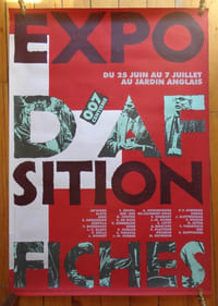 Exposition d'affiches.