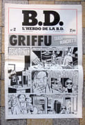 B.D. L'hebdo de La B.D. numéro 2.  par Collectif - Tardi, Manchette, Reiser, Pétillon, Jacovitti, Dimitri et al.: - Image 1