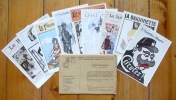Cartes de presse. 1re série - 10 cartes postales "Journaux anciens". . Collectif: 