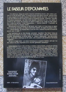 Le faiseur d'épouvante. . Masterton Graham: