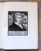 Visages huguenots. Treize bois originaux de Jean Chièze. . Hertig Jules, J. Vincent (préf.), Jean Chièze
