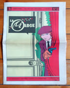 La Marge numéro 5 (Organe des librairies "La Marge").  par Collectif - Philippe Berger, Rolf Kesselring, Hélène Delapraz, Isabelle Serrano, José Calvo, Jean-Marc Terros, Groux et al.:  - Image 1
