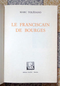 Le Franciscain de Bourges.