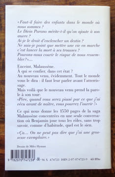 Monsieur Malaussène au théâtre. . Daniel Pennac :