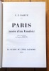 Paris (notes d'un Vaudois). . Ramuz C.-F.: 