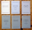 Collection Les Astéronymes. Complète en 6 volumes. I: Document Hermétique - II: Antigone. Fragment - III: Escrocs - IV: L'affaire Ebé - V: Montage - ...