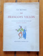 Les oeuvres de Françoys Villon.  par Villon François:  - Image 1