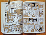 Les aventures du latex. La bande dessinée européenne s'empare du préservatif.  par Collectif - Moebius, Petit-Roulet, Pajak, Jean-claude Denis, Avril, Liberatore, Willem, Margerin, Theo van den Boogaard, Hunt Emerson, Benoît van Innis, Exem, Ever Meulen, Schultheiss, Warnauts/Raives, Ana Juan, Alex varenne, Mézières, Ralf König, Hulet, Philippe Bertrand, Gilbert Shelton, Florence Cestac, Poussin, Wolinski, Aloys, Kamagurka, Prado, Vuillemin, Jooste Swarte :  - Image 2