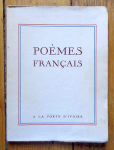 Poèmes français.