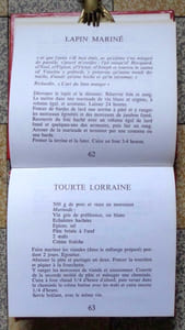 La cuisine rustique. Lorraine. 
