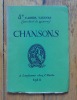Chansons. . Ramuz Charles-Ferdinand: 