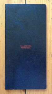 Calendrier perpétuel.