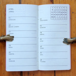Calendrier perpétuel.