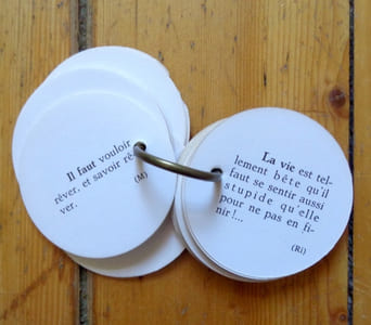 Les mots de Charles Baudelaire.