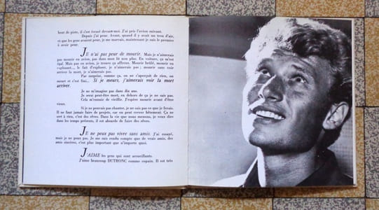 Célébration de Johnny Hallyday. Johnny Hallyday par Johnny Hallyday (sans le disque!).