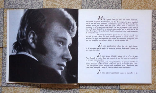 Célébration de Johnny Hallyday. Johnny Hallyday par Johnny Hallyday (sans le disque!).