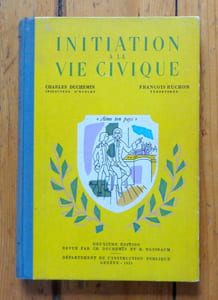 Inititation à la vie civique. 