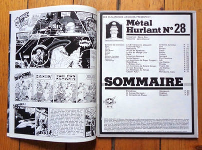Métal hurlant 28. Corben revient !