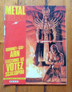 Métal hurlant 56. Dionet + Gal = ARN / Elections US, votez Scalopini.