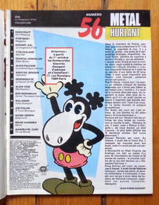 Métal hurlant 56. Dionet + Gal = ARN / Elections US, votez Scalopini.