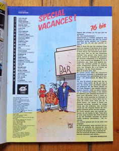 Métal hurlant 76bis - Hors-série spécial vacances. 18 récits complets !!