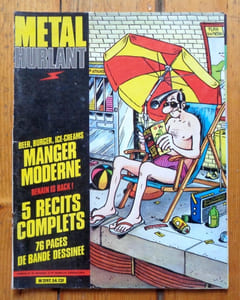 Métal Hurlant 54. Manger moderne - Benain is back ! - 5 récits complets.