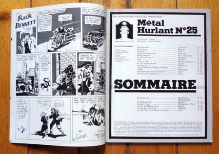Métal hurlant 25. Métal se métamorphose.