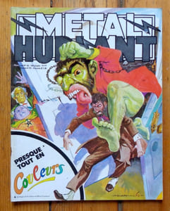 Métal Hurlant 42. Presque tout en couleurs.