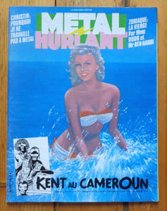 Métal hurlant 78. Kent au Cameroun.