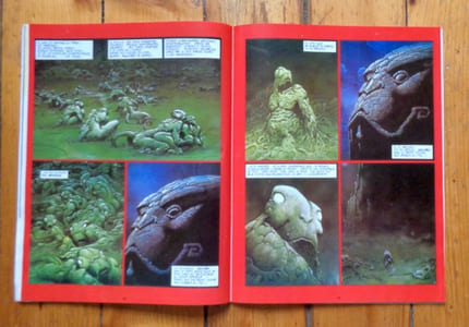 Métal hurlant 78. Kent au Cameroun.