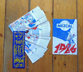 Ticket Fêtes 1986.