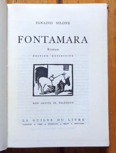 Fontamara. Roman. Edition définitive.