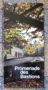 Promenade des Bastions. Guide dendrologique. 