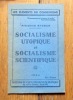 Socialisme utopique et socialisme scientifique. . Engels Friedrich: 