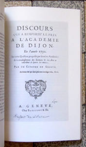 Jean-Jacques Rousseau et notre temps.