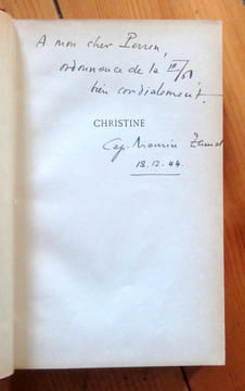 Christine. . Zermatten Maurice: