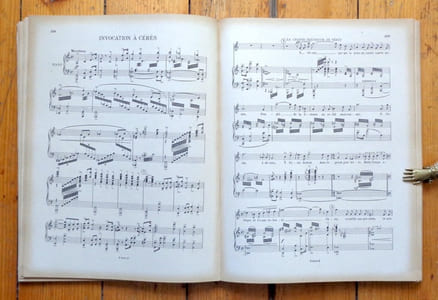La Fête des Vignerons 1927. Musique de Gustave Doret, poème de Pierre Girard.